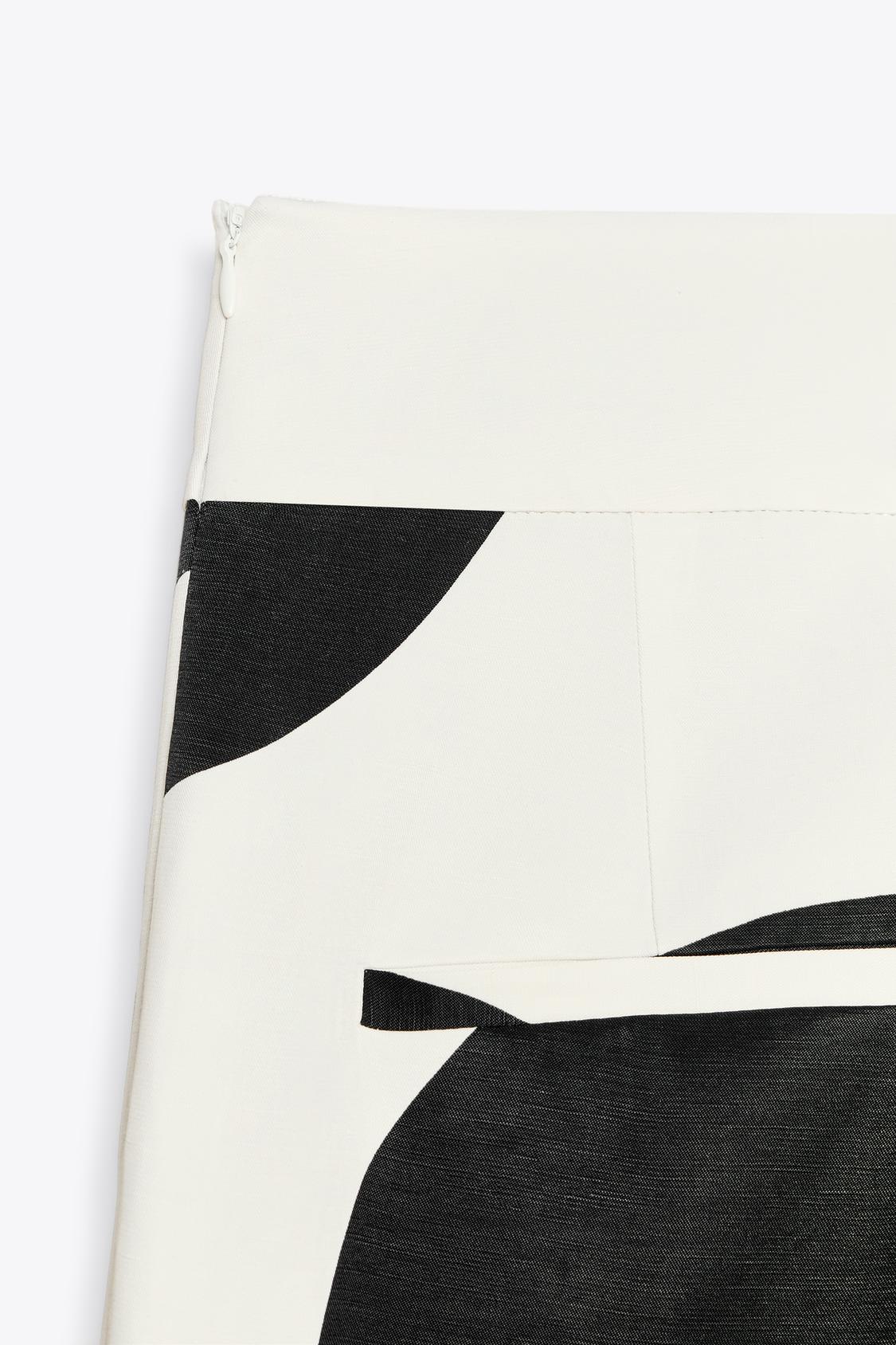 SIGNATURE WIDELEG-HOSE MIT PUNKTE-PRINT