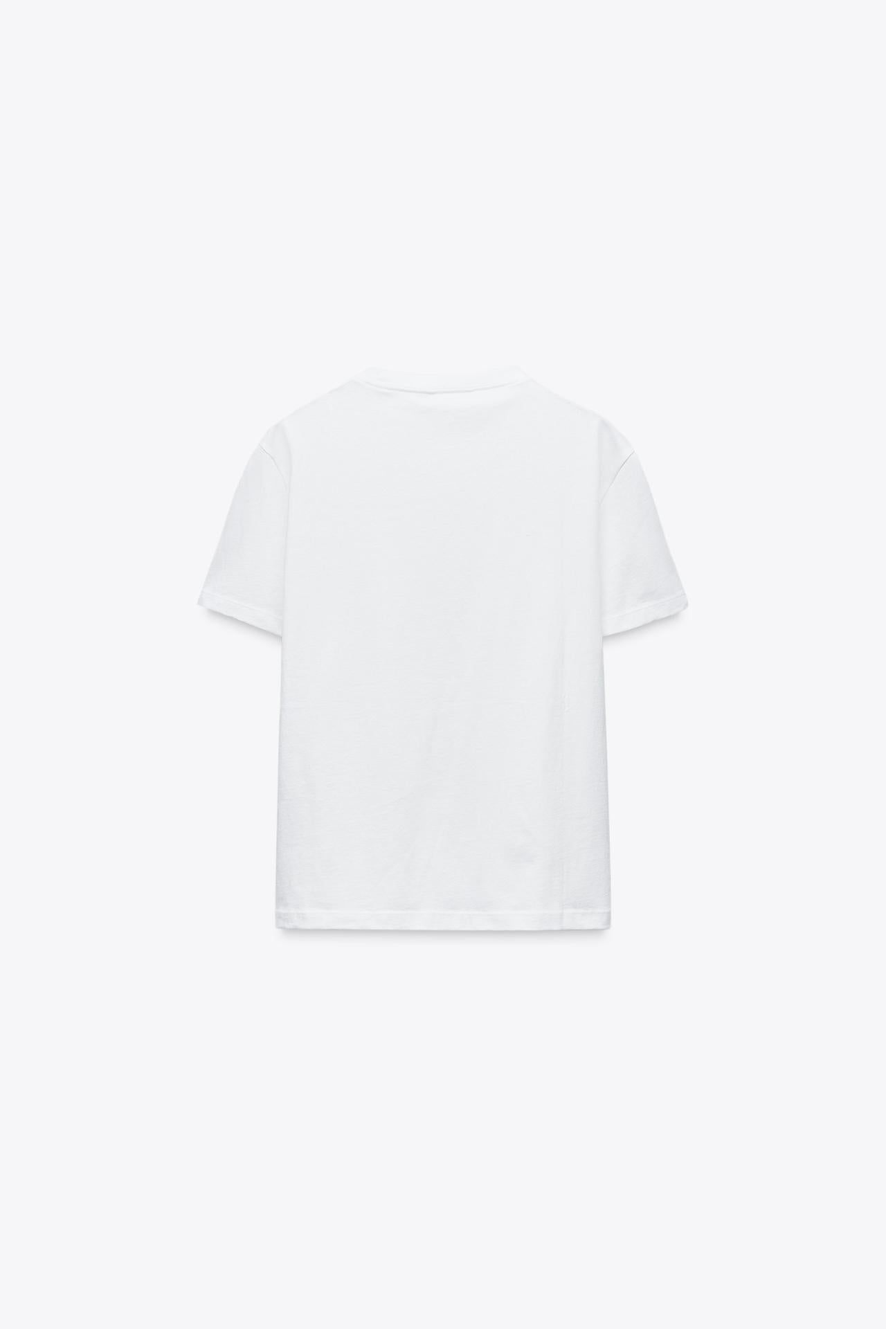LUXURIÖSES COTTON ESSENTIAL TEE WEISS