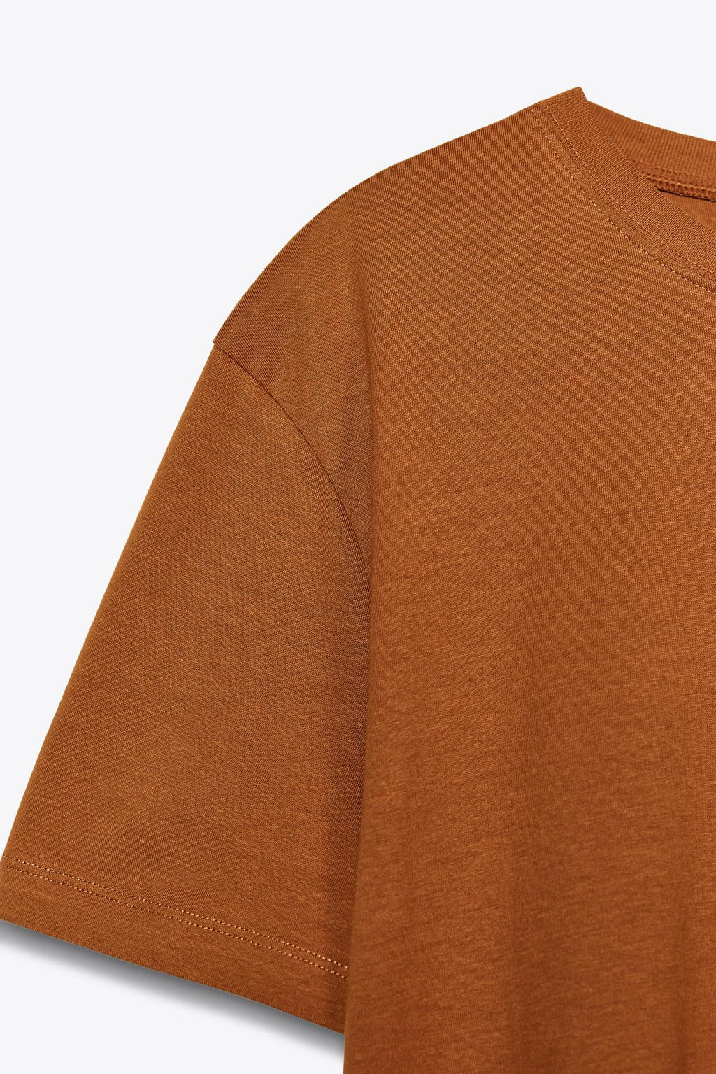 VIBRANT ESSENTIAL COTTON TEE ORANGE