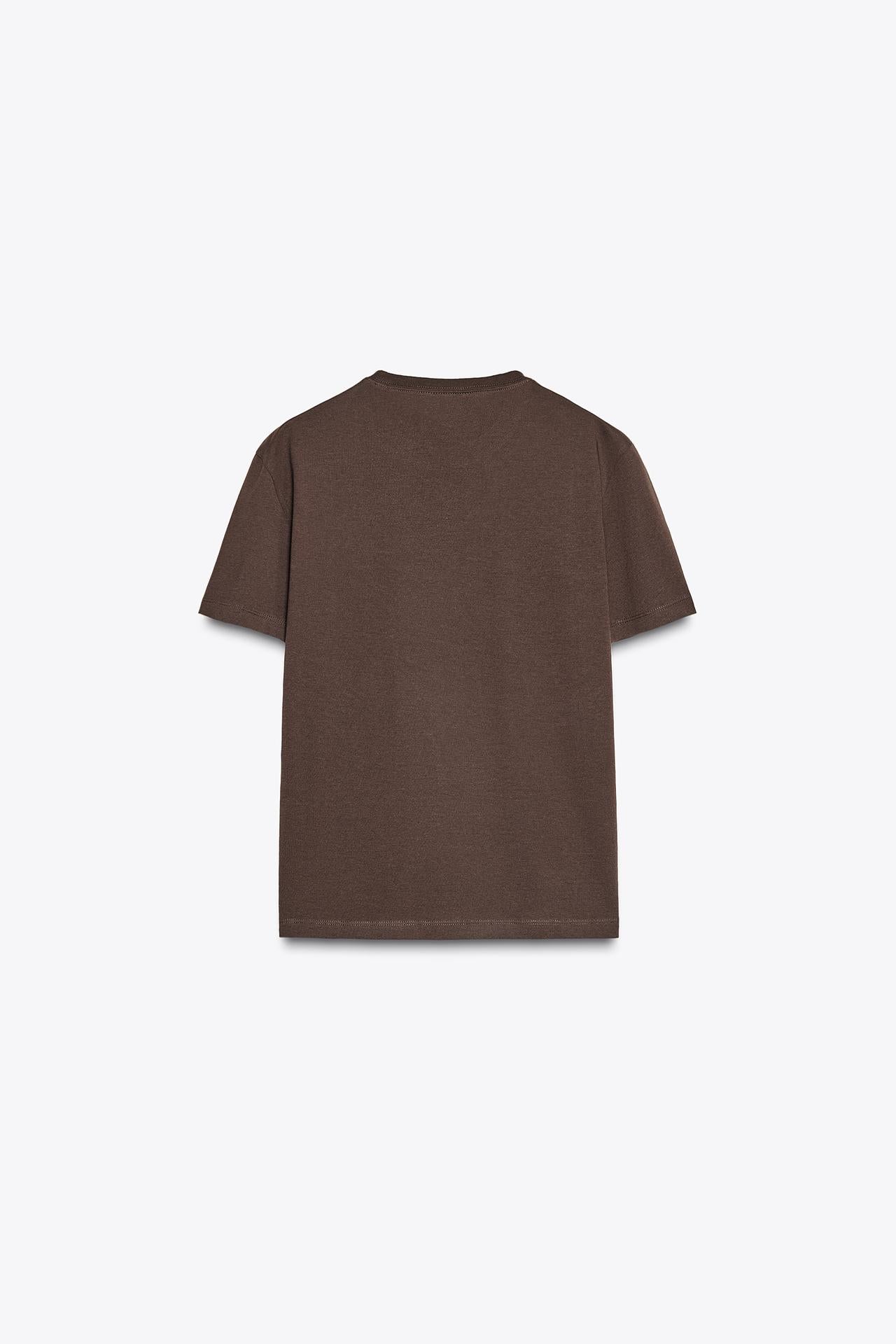 URBAN HERITAGE COTTON TEE BRAUN