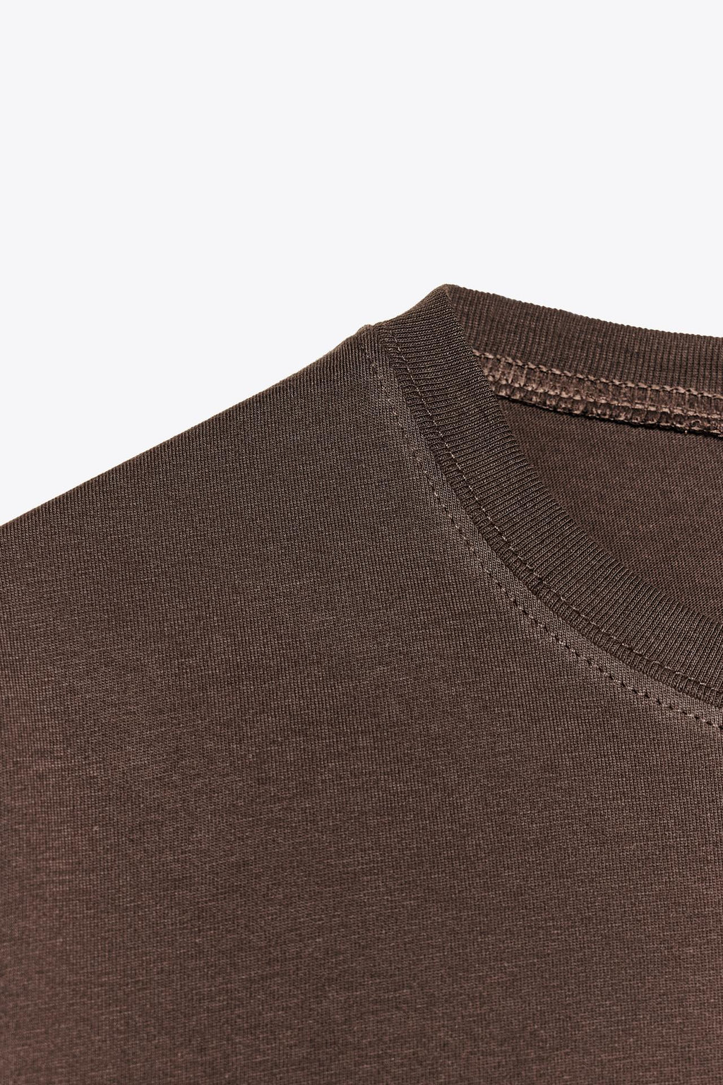 URBAN HERITAGE COTTON TEE BRAUN