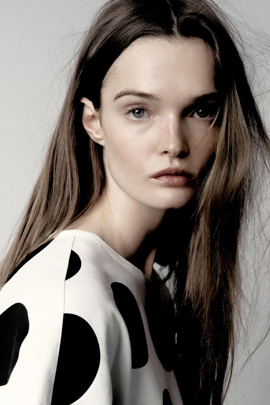 SIGNATURE TOP MIT PUNKTE-PRINT