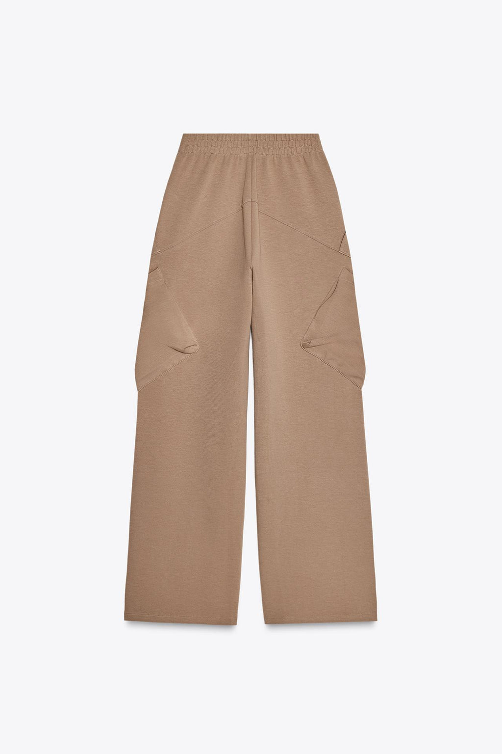 RELAXED CARGO PANTS IN TAUPE