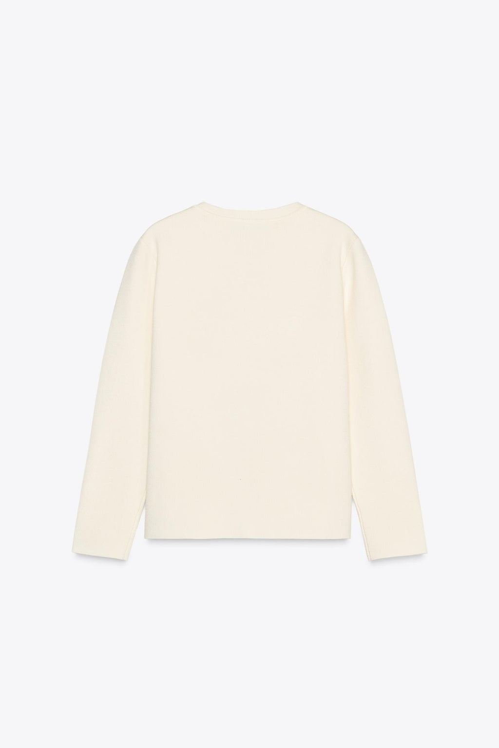 STRICKJACKE MIT GOLDKNÖPFEN ELFENBEIN