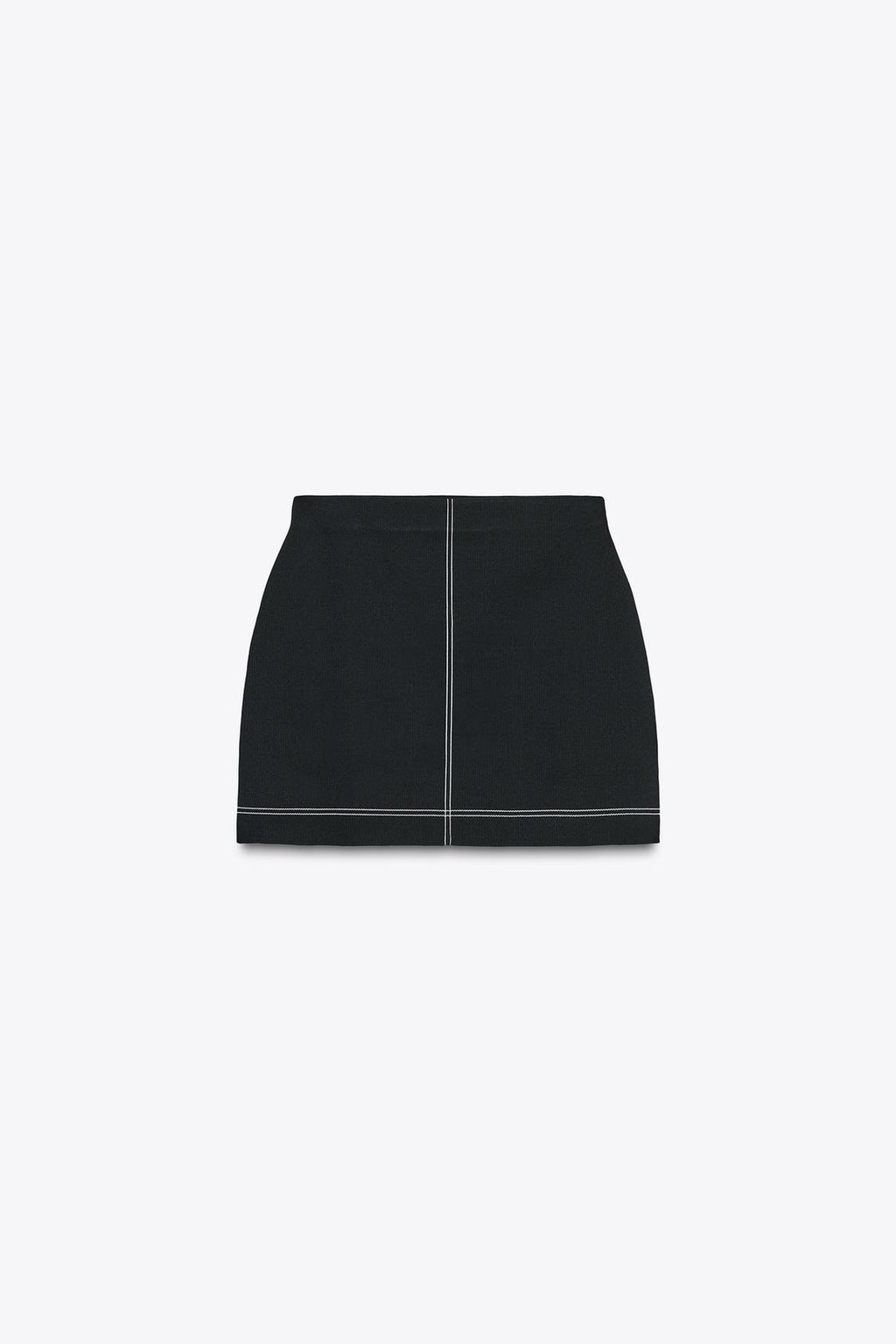 MINIROCK AUS SIGNATURE-JERSEY MIT HOHER TAILLE