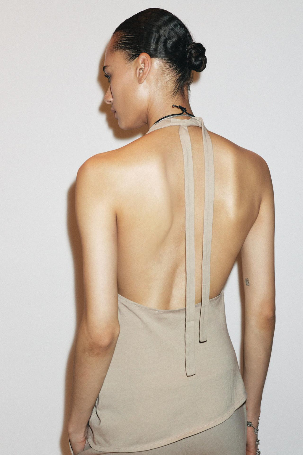 HALTERTOP DRAPIERT LINIE