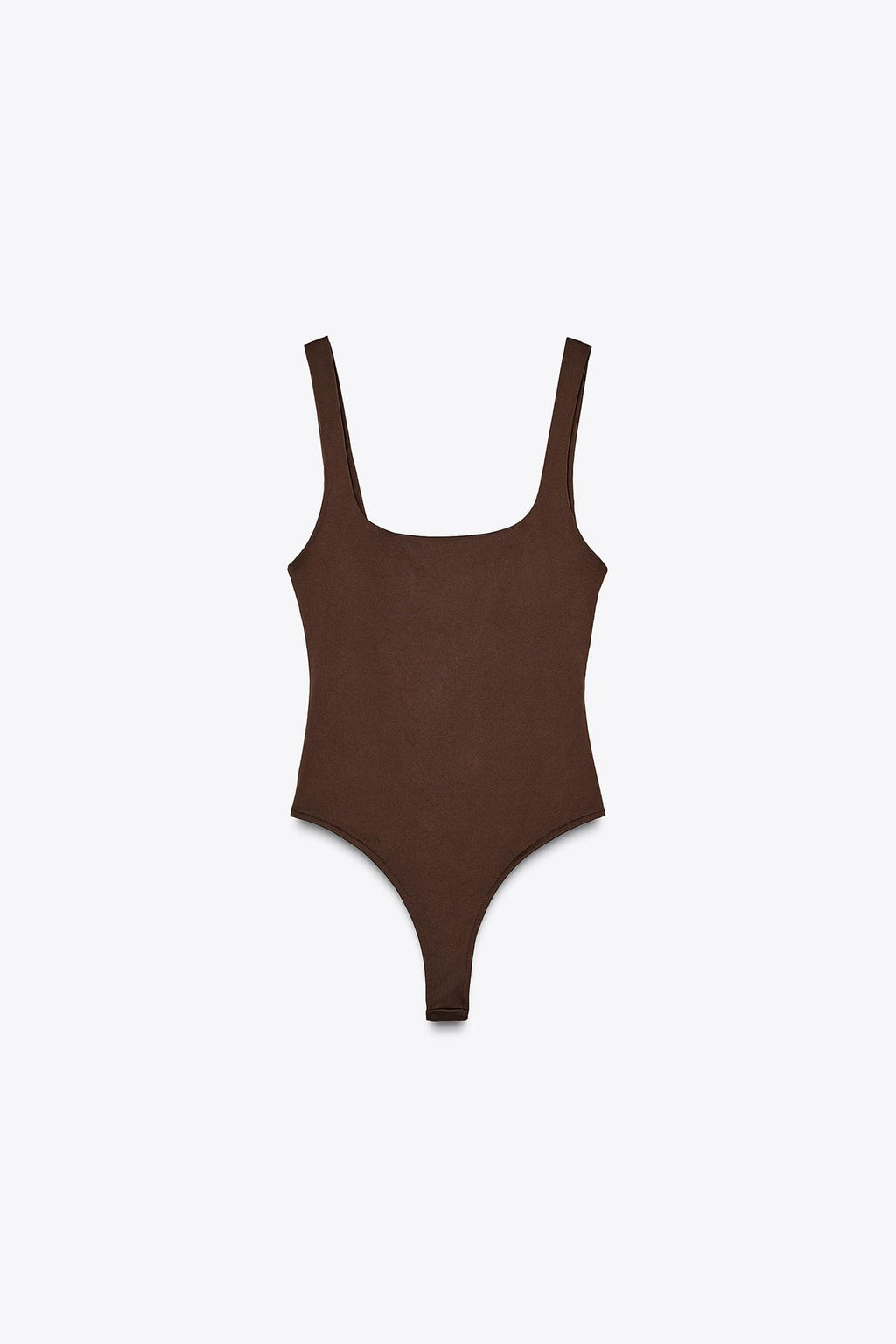 BODY SCHOKOBRAUN MIT BREITEN TRÄGERN