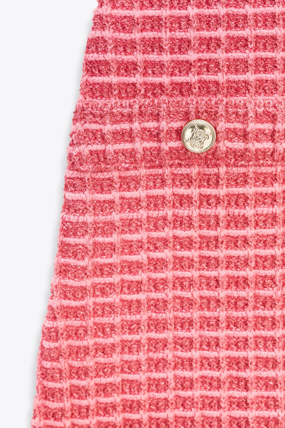 KURZES STRETCHKLEID IN STRUKTUR-OPTIK