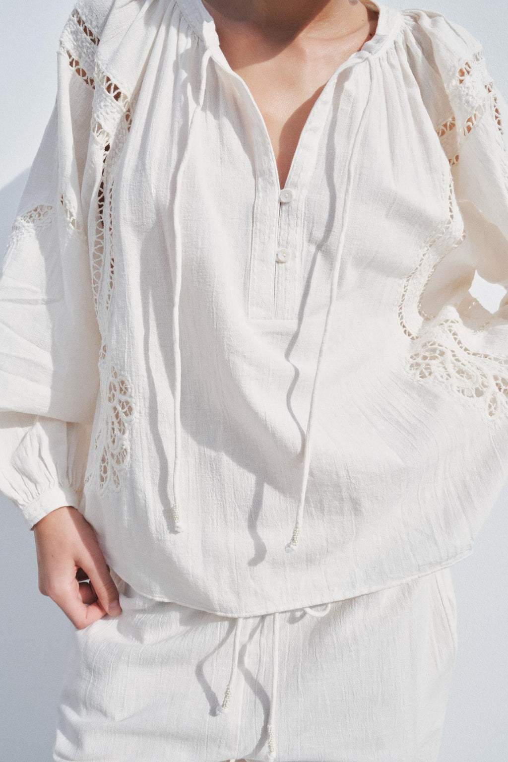 BESTICKTE BLUSE EZ KOLLEKTION