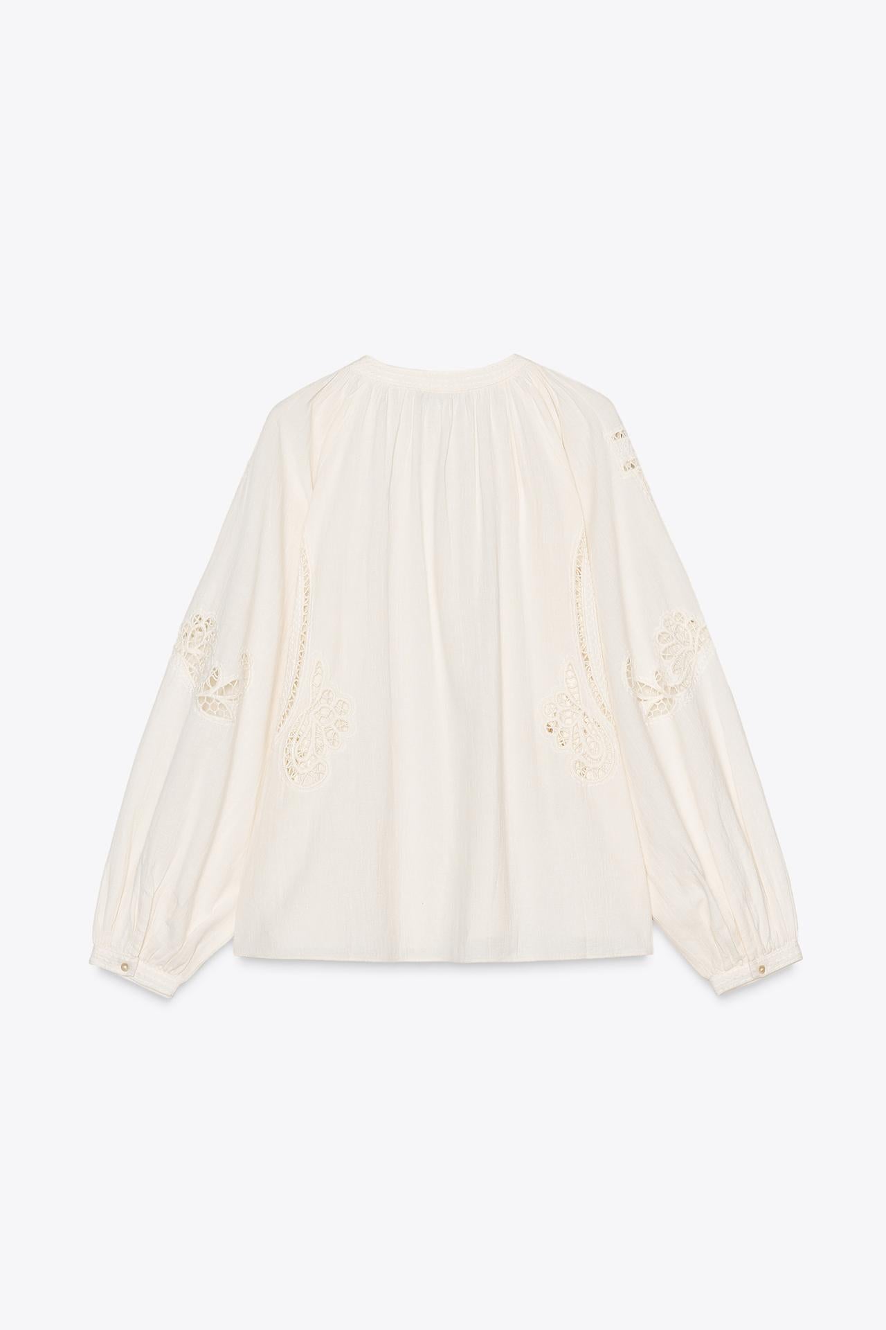 BESTICKTE BLUSE EZ KOLLEKTION