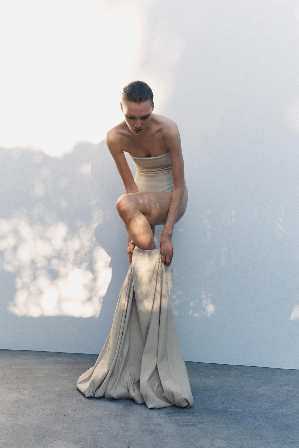 BANDEAU-BODY PURE WEISS