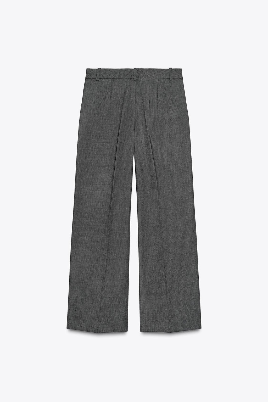 HIGH-WAIST-WIDELEG-HOSE MIT BÜGELFALTEN