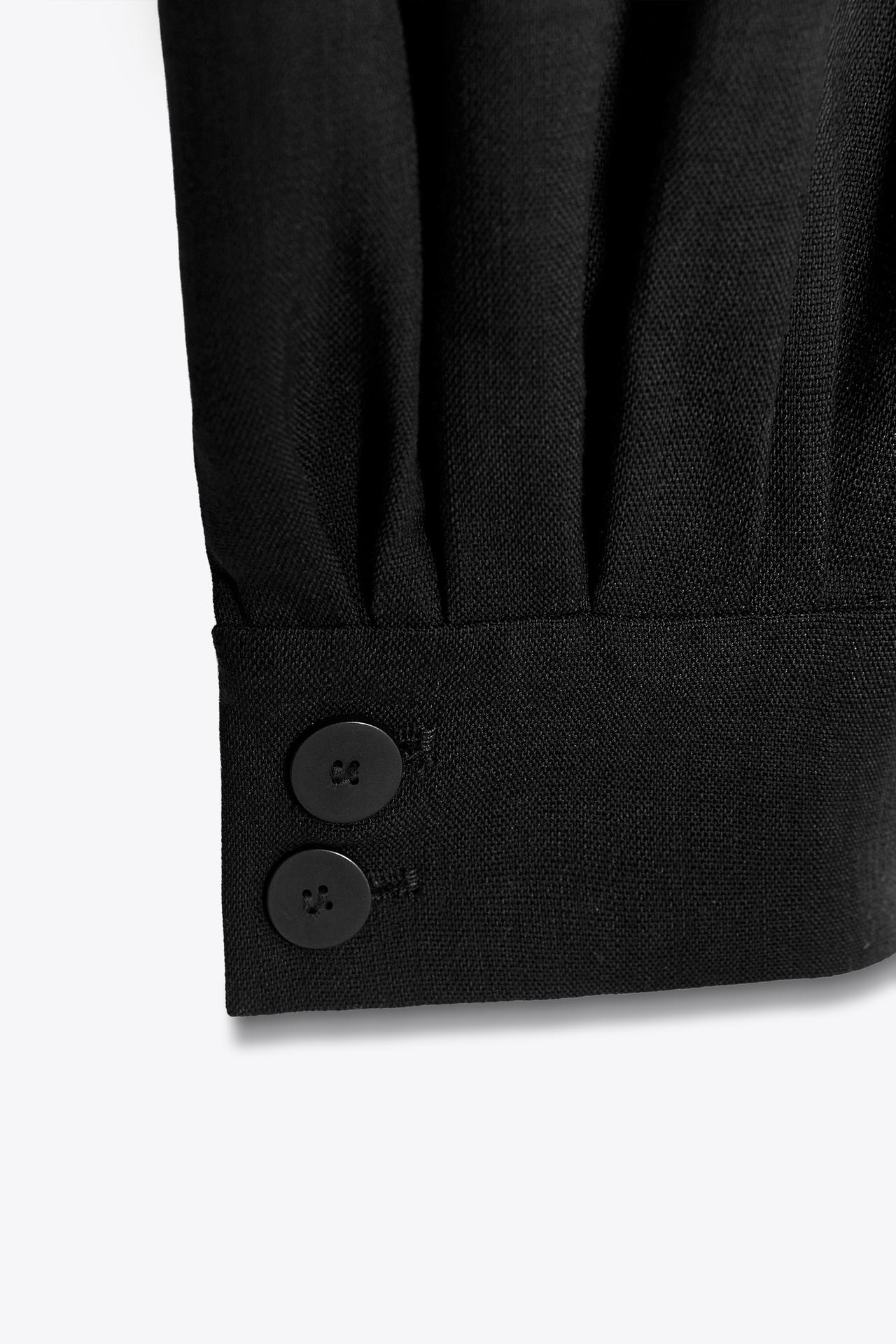 BOMBACHAHOSE MIT MANSCHETTENABSCHLUSS