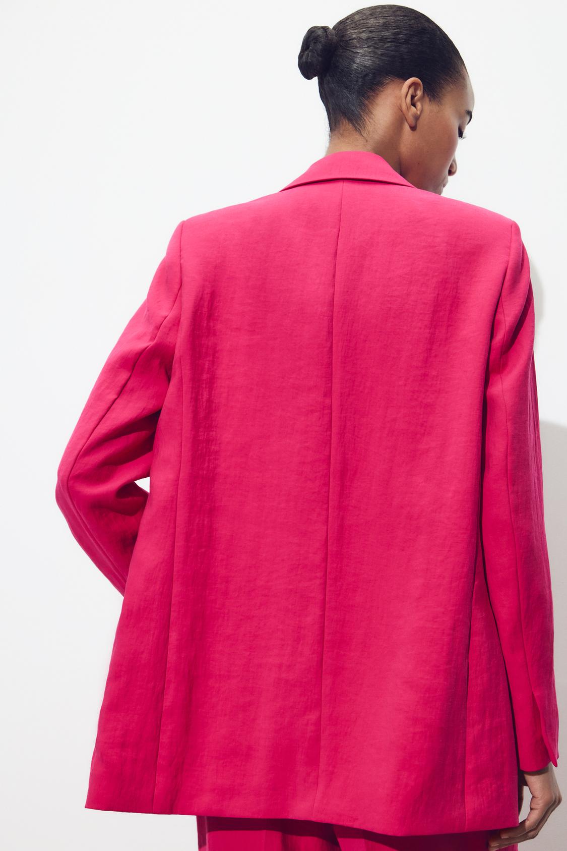 SIGNATURE BLAZER STRUKTURIERT FUCHSIA