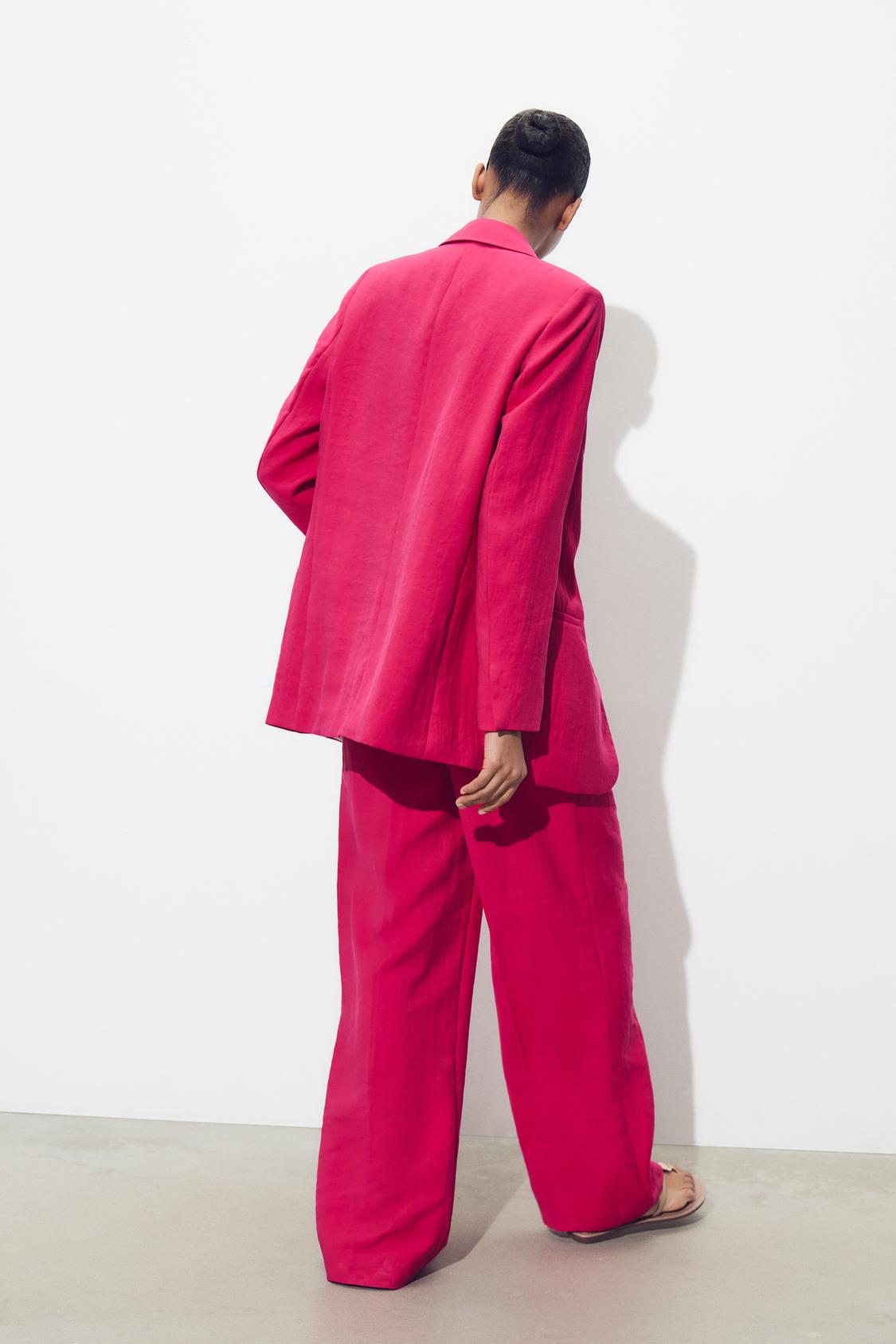 SIGNATURE BLAZER STRUKTURIERT FUCHSIA