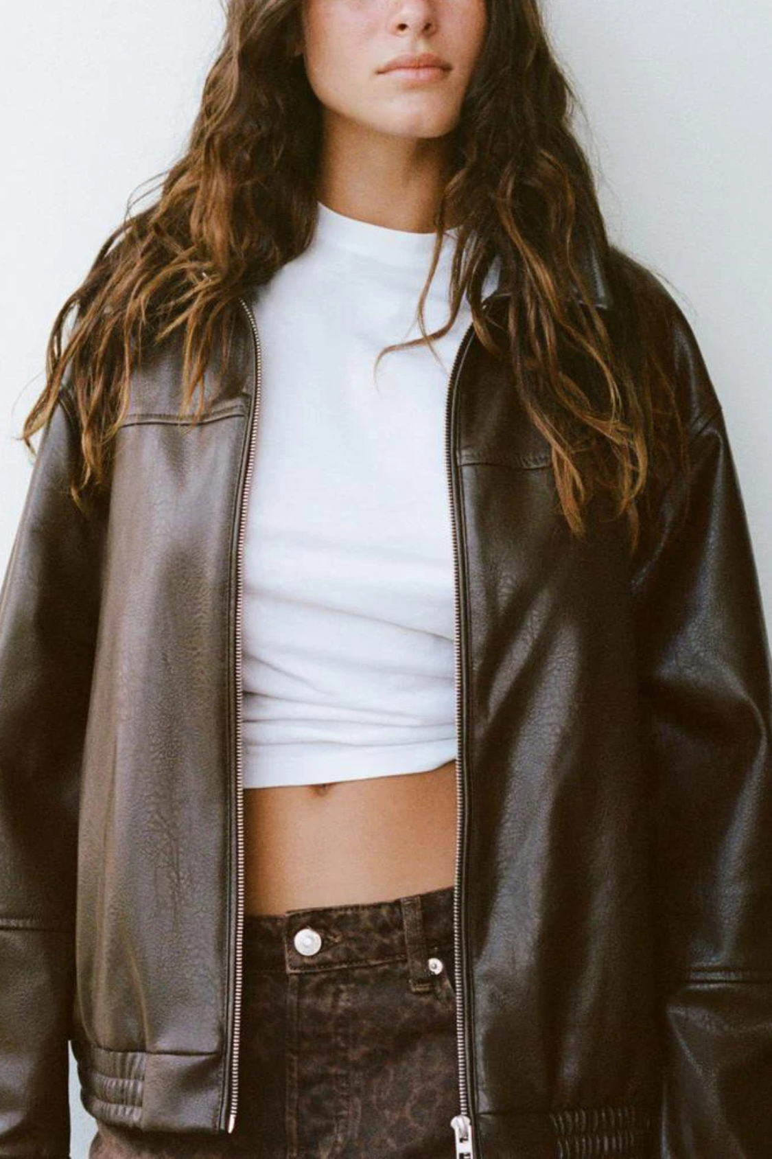 BOMBERJACKE IN PREMIUM-LEDEROPTIK