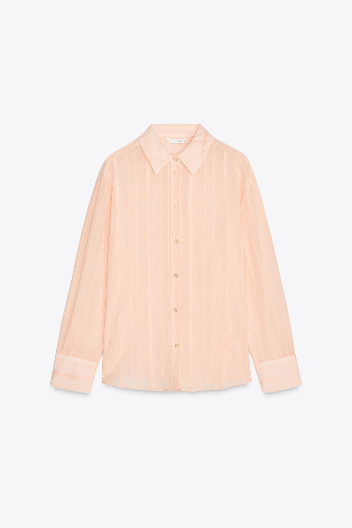 STRIPED BLOUSE PFIRSICH