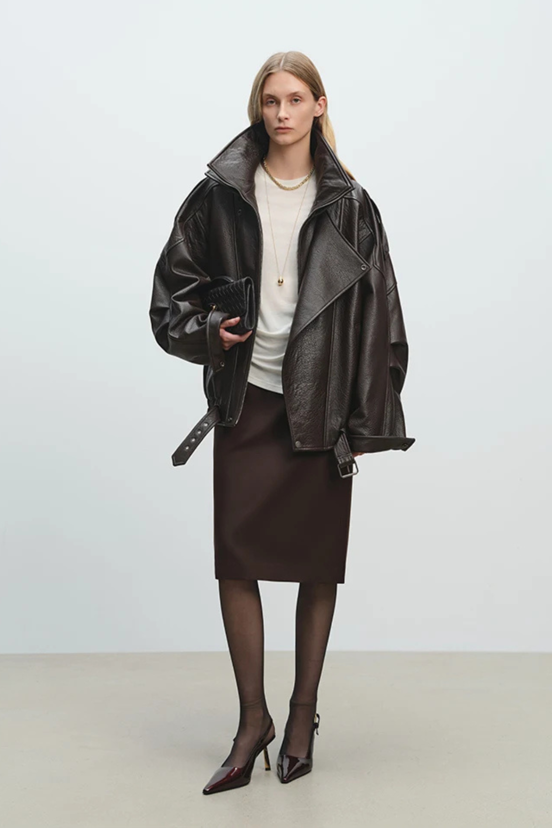 BIKERJACKE IN PREMIUM-LEDEROPTIK