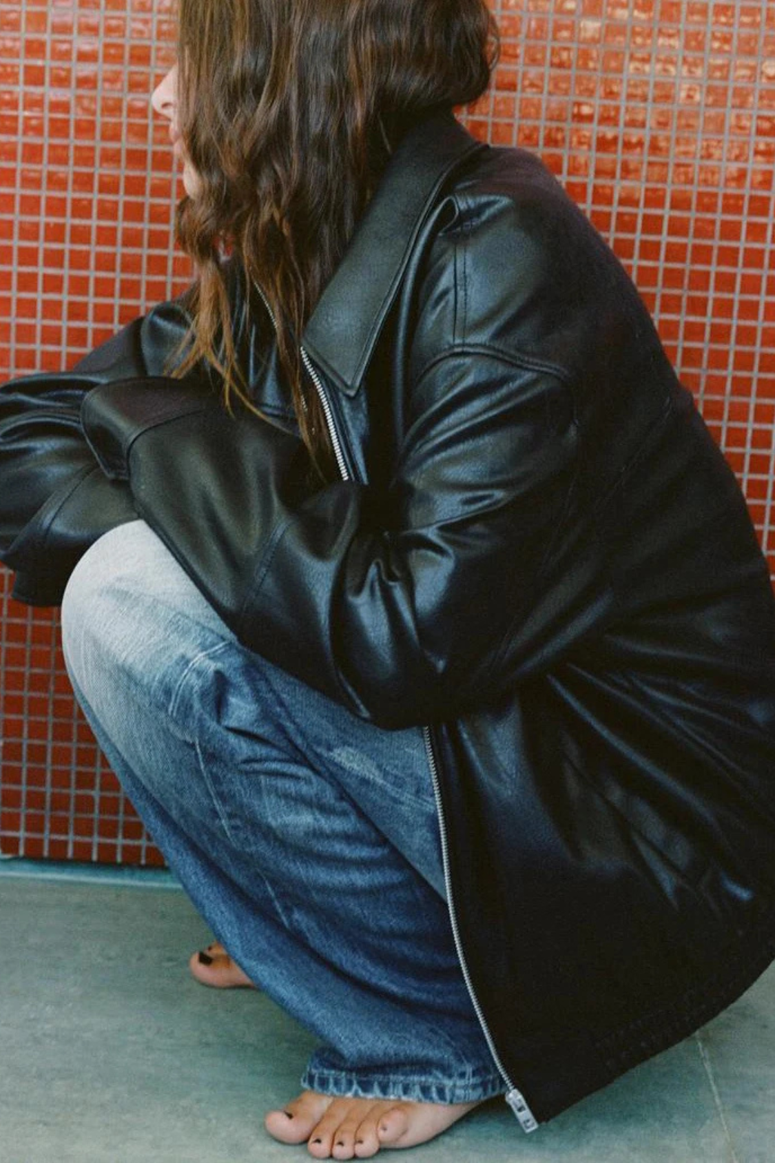 BOMBERJACKE IN PREMIUM-LEDEROPTIK