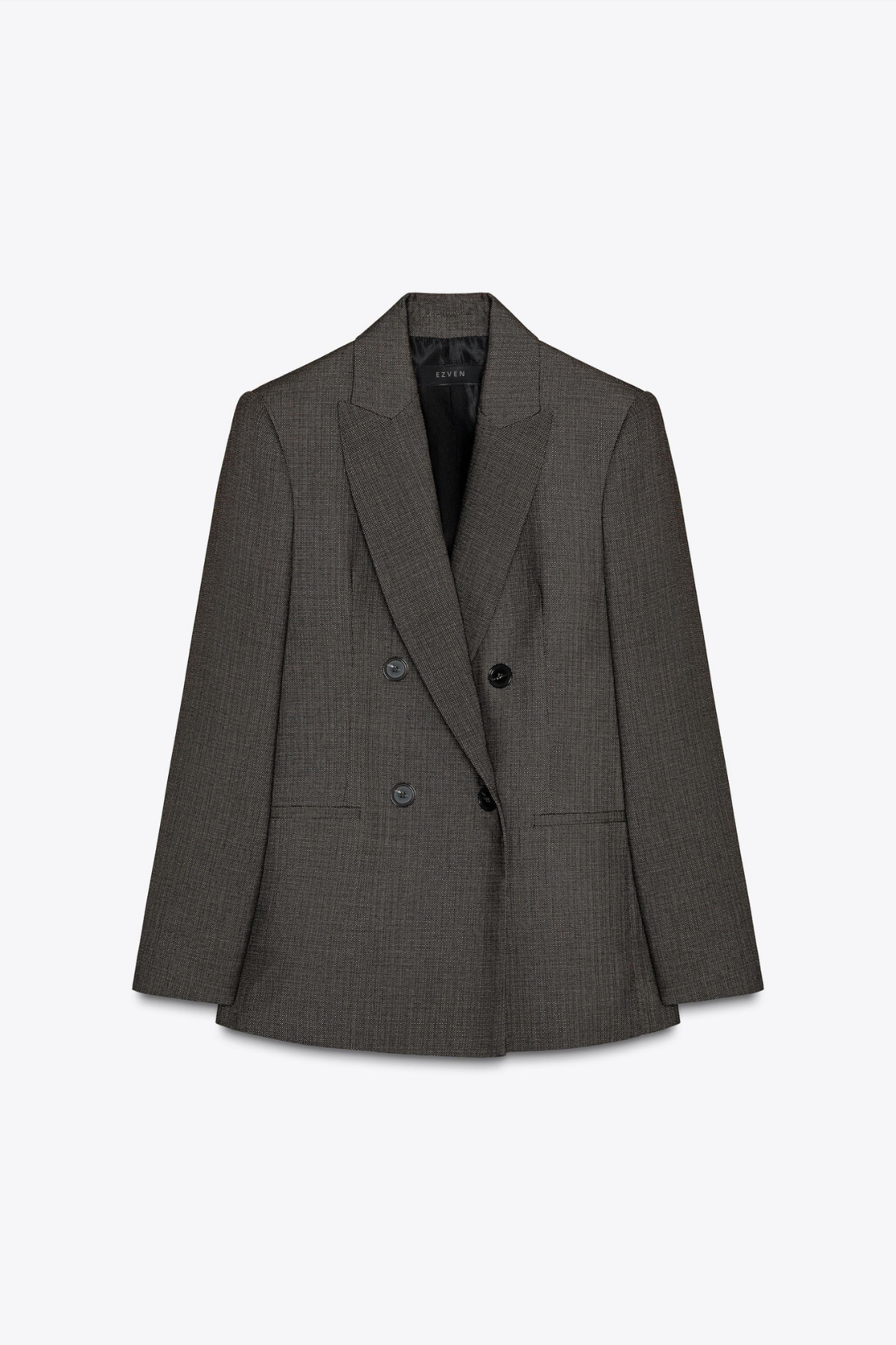 DOPPELREIHIGER BLAZER MIT SCHULTERPOLSTERN