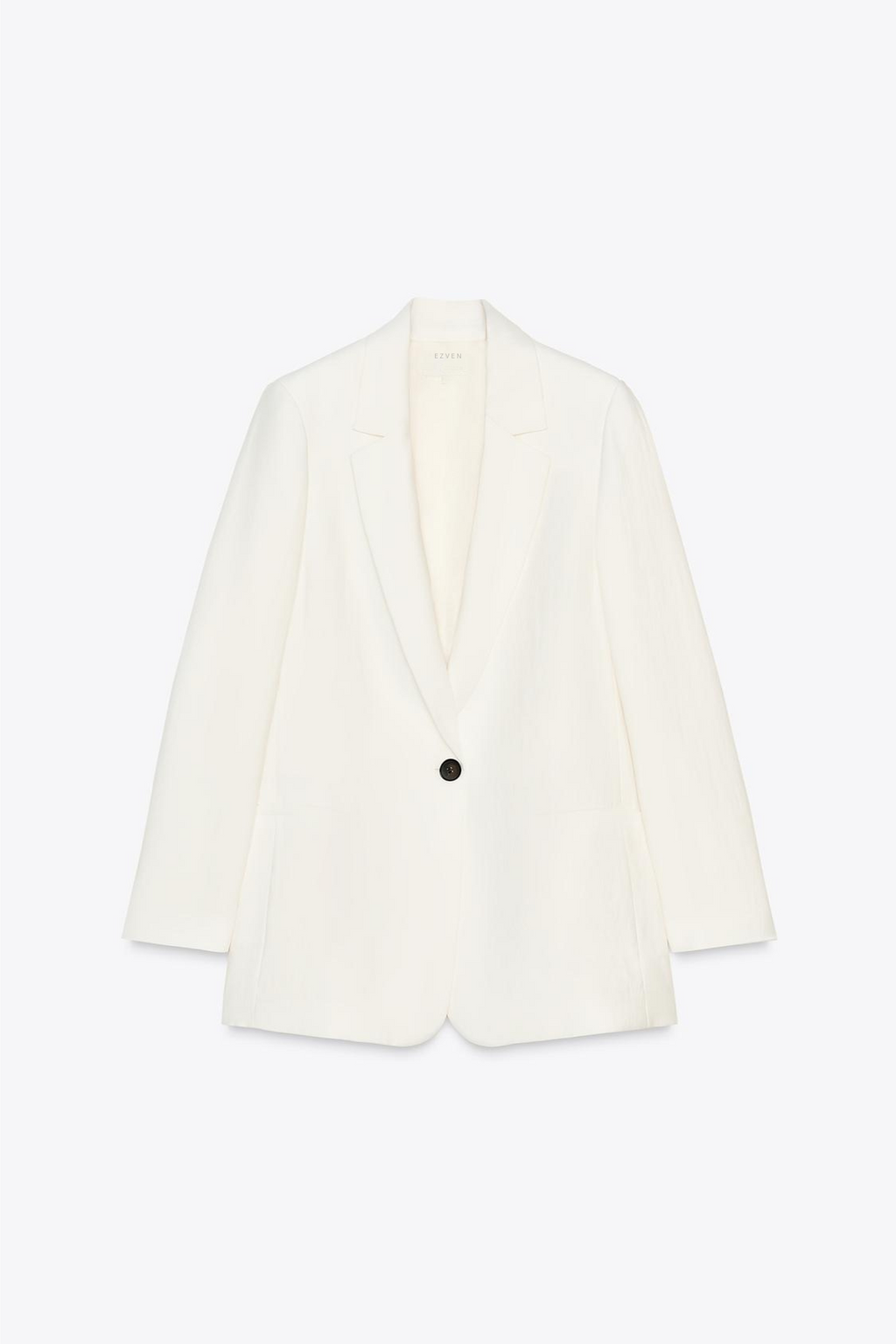 SIGNATURE BLAZER STRUKTURIERT NATURWEISS