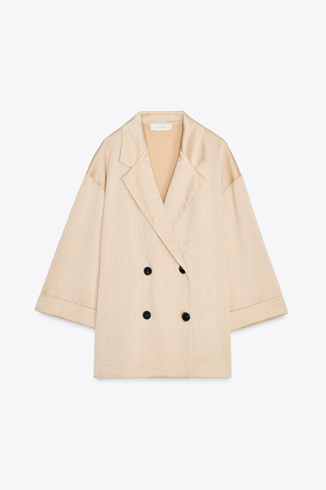 SIGNATURE DOPPELREIHIGER BLAZER BEIGE